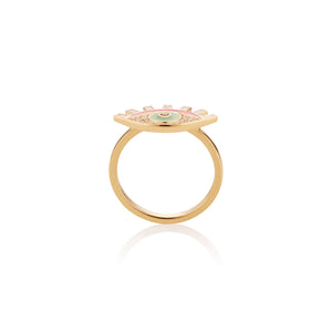 
                  
                    Load image into Gallery viewer, Lilor Eye Lashes Diamond Ring
                  
                