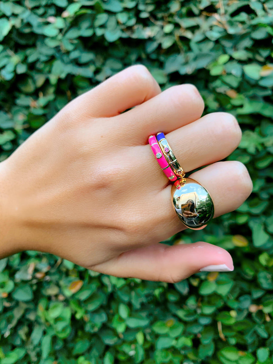 Tholos Gold Ring – Lilor Jewels